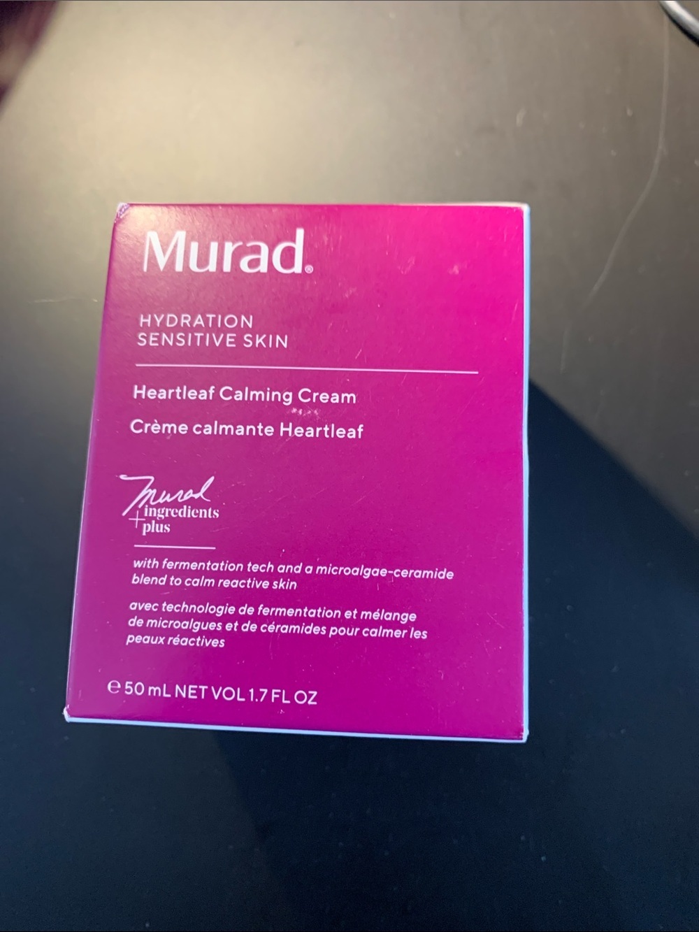Murad Heartleaf Calming Cream - Hydration for Sensitive Skin (Pink) - 50ml - New